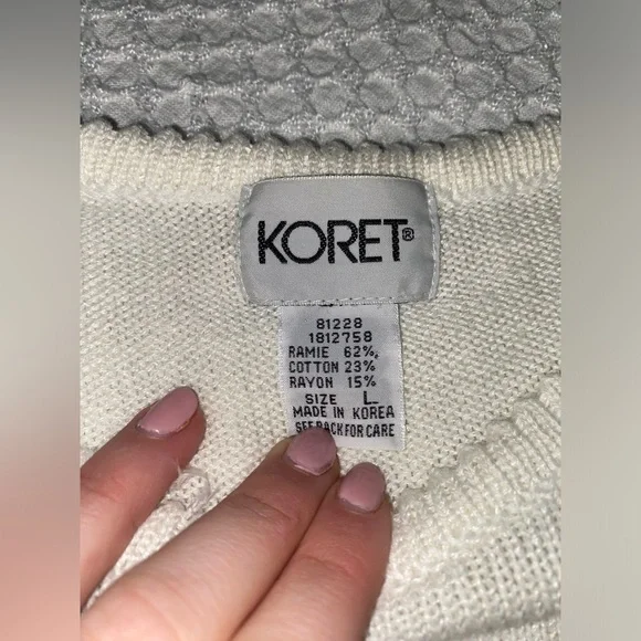 Vintage Embroidered Floral Sweater - Picture 2 of 9